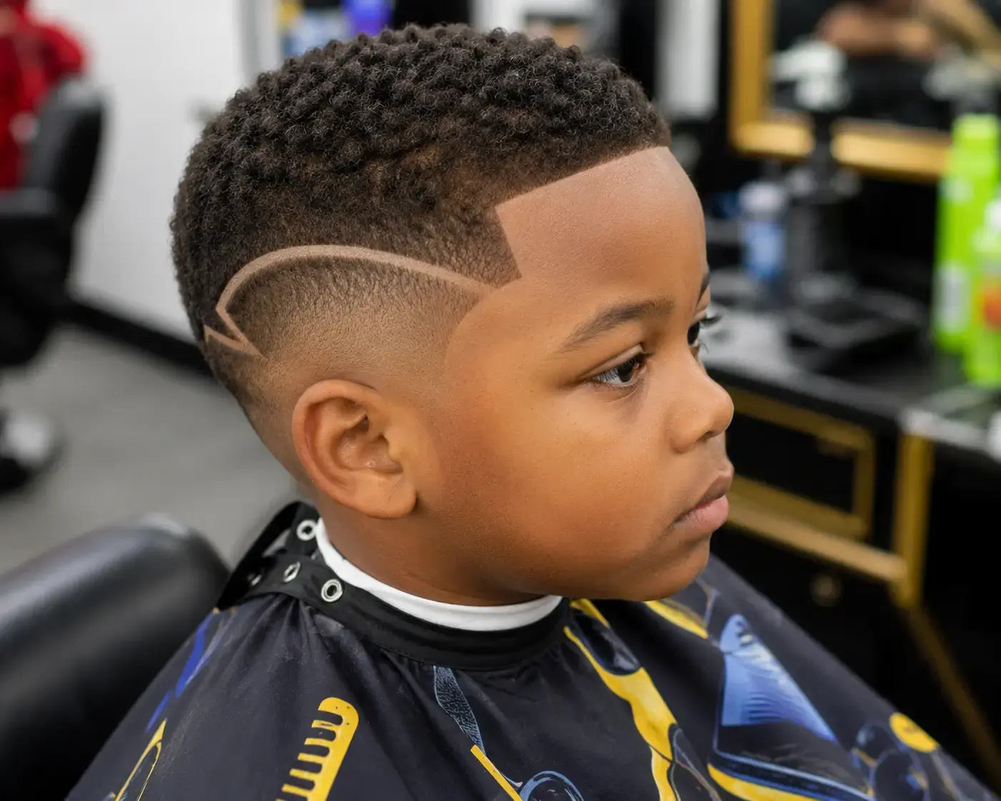 Kids haircut service at Docia and Aisha Braiding Lounge and Barbershop in Willingboro NJ